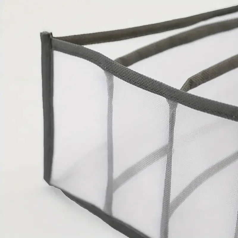 1PC- Closet Organizer for Socks Home Separated Underwear Storage Box 7/9/11 Grids Jeans Bra Organizer Foldable Drawer Organizer