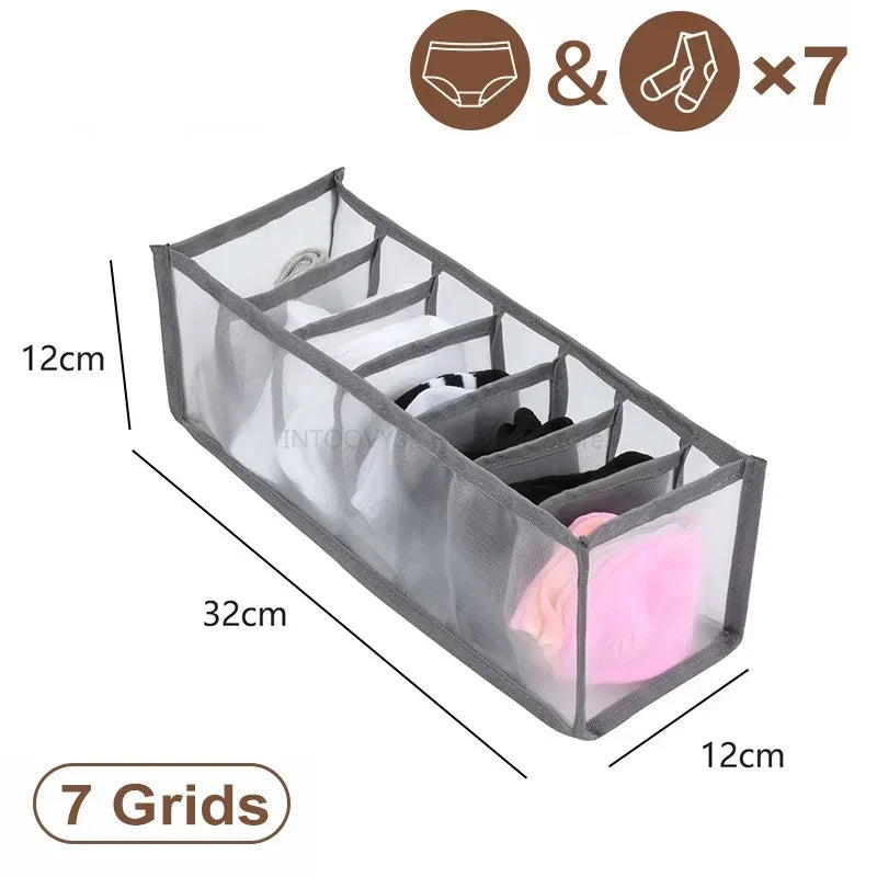 Closet Organizer Underwear Organizer For Wardrobe Clothes Organizers Cabinets Drawer Organizers Bra Socks Storage Organizer Box
