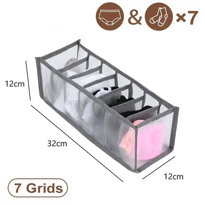 Closet Organizer Underwear Organizer For Wardrobe Clothes Organizers Cabinets Drawer Organizers Bra Socks Storage Organizer Box