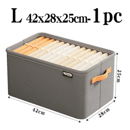 Thicken Clothes Organizer Pants Sweater Storage Cabinets Drawers Organizer Jeans Storage Box Wardrobe Clothes Storage Organizers